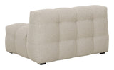 Hudson lounge chair, Beige bouclé