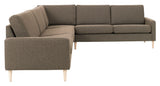 Liliedal Corner sofa, Toffee bouclé