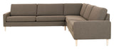 Liliedal Corner sofa, Toffee bouclé