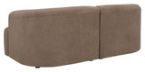 Mindy 2-pers. Sofa, Brown textile