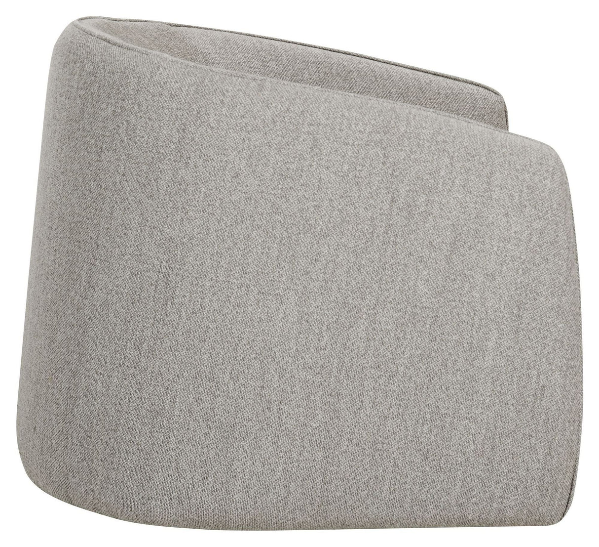 Taffie Armchair with swivel function, beige textile