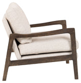 Toby Armchair, Beige bouclé