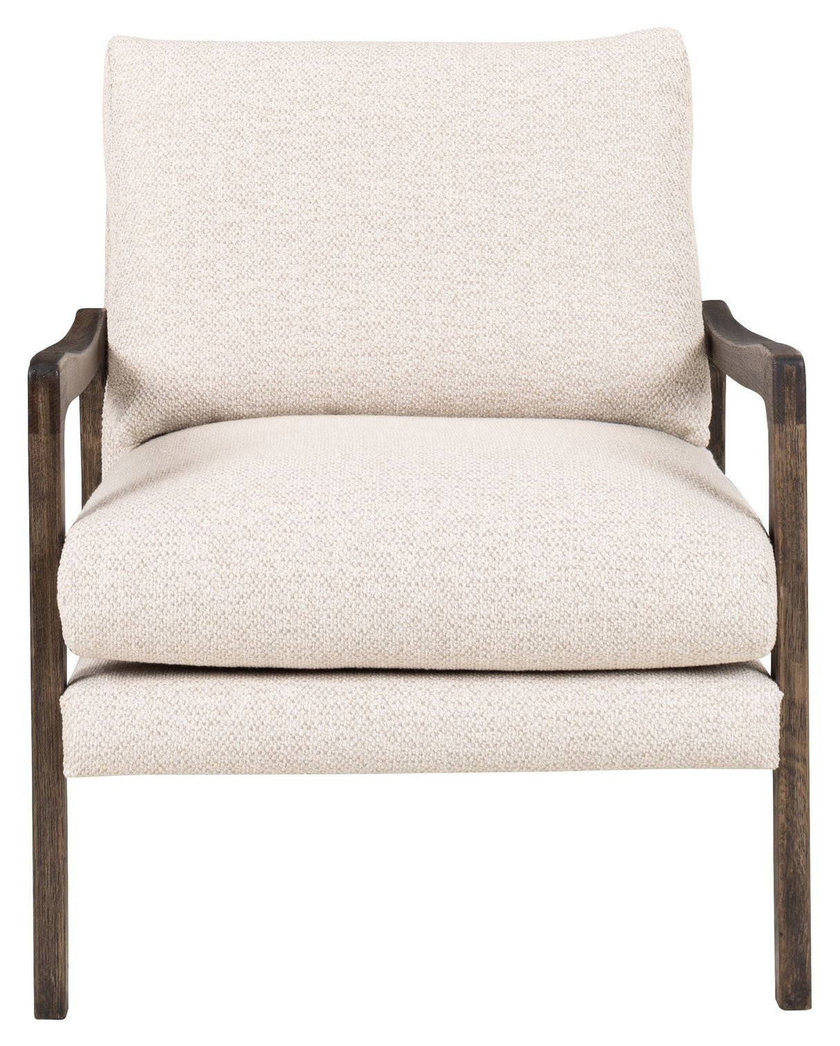 Toby Armchair, Beige bouclé