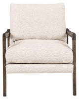 Toby Armchair, Beige bouclé