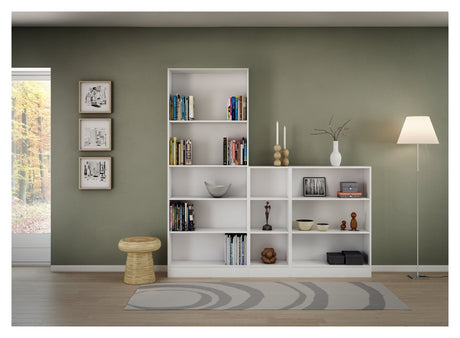 Basic Bookcase - White H:108 B:79