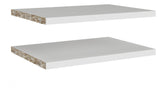 Basic Extra shelves 2-pack - White B:37