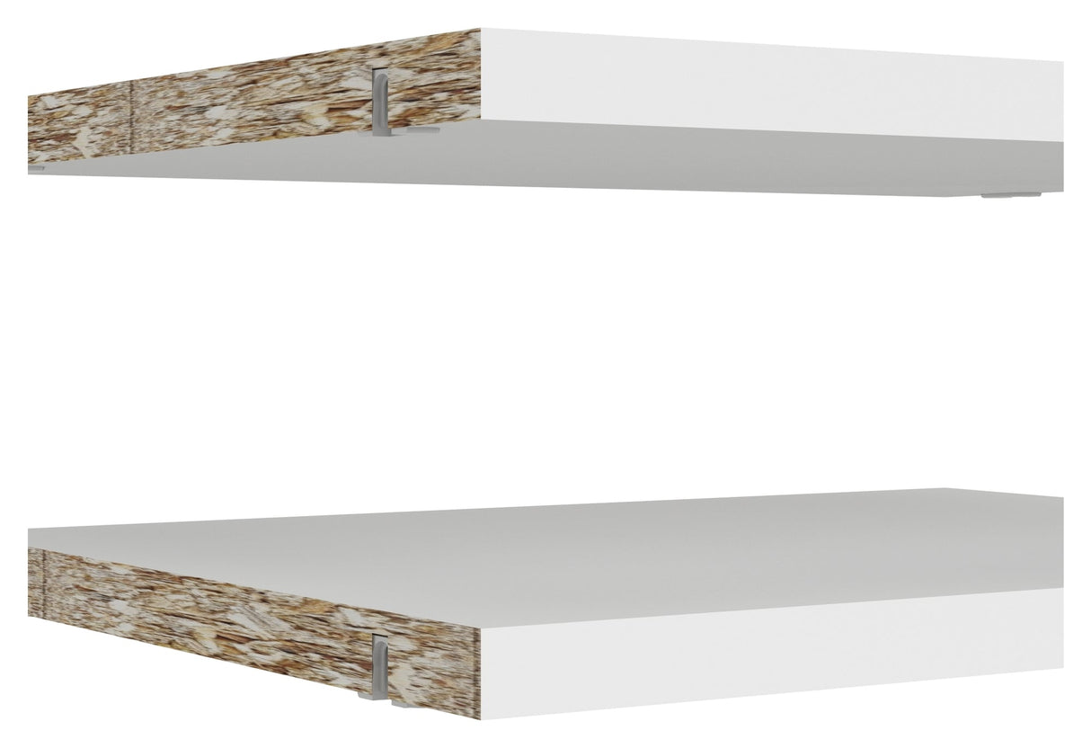 Basic Extra shelves 2-pack - White B:37