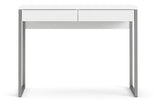 Function Plus Desk - White High Gloss