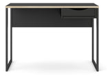 Function Plus Desk, Matte Black, B:110