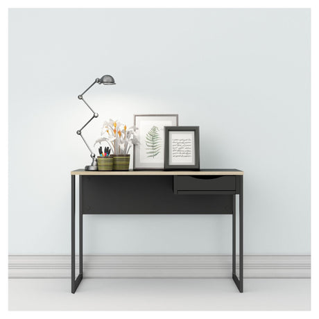 Function Plus Desk, Matte Black, B:110