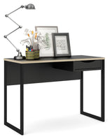 Function Plus Desk, Matte Black, B:110