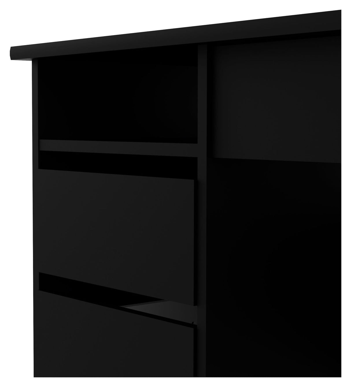 Function Plus Desk Matte Black