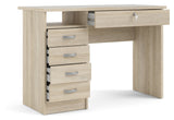 Function Desk - Light Wood w/4 drawers