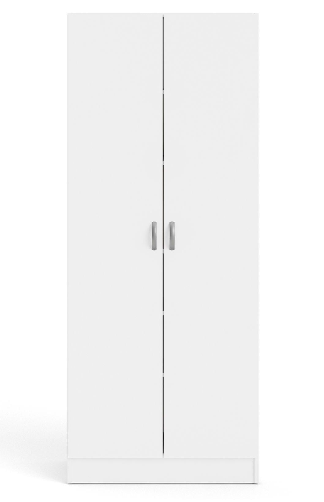 Wardrobe with 2 doors - White