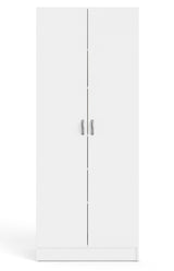 Wardrobe with 2 doors - White