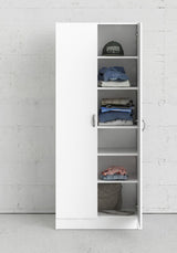 Wardrobe with 2 doors - White