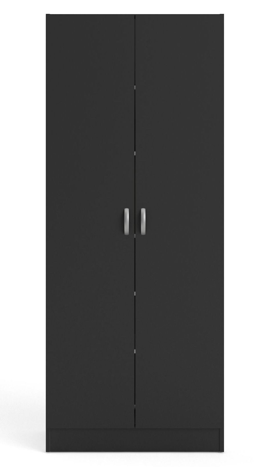 Wardrobe with 2 doors - Black