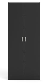 Wardrobe with 2 doors - Black