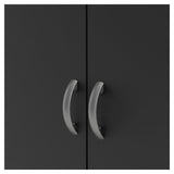 Wardrobe with 2 doors - Black