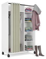 Kit Wardrobe insert, White