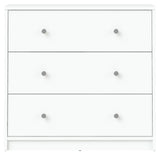 May Chest w. 3 drawers, White