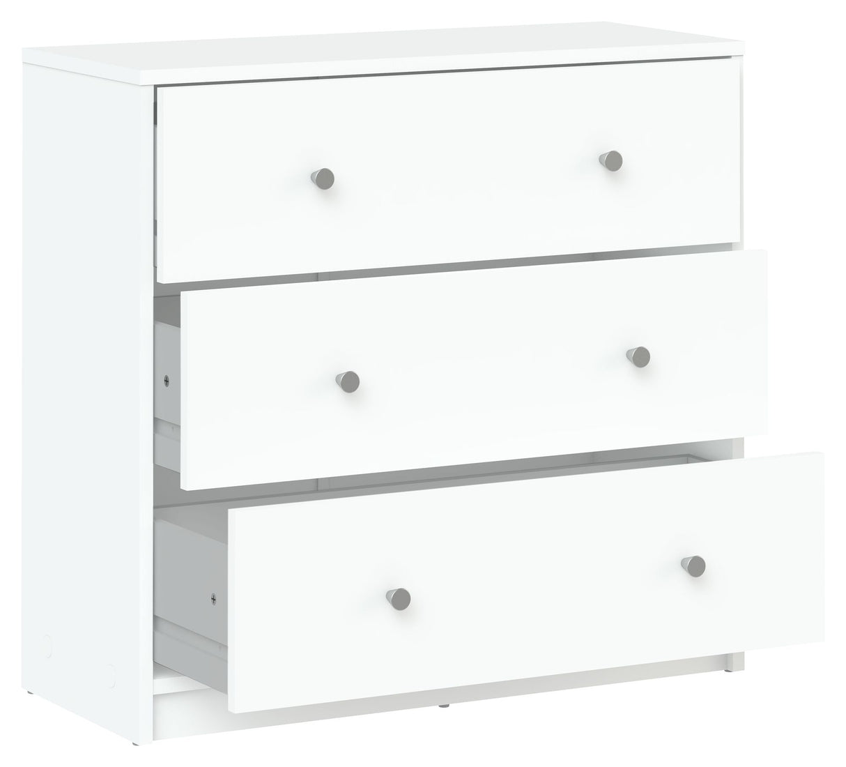 May Chest w. 3 drawers, White