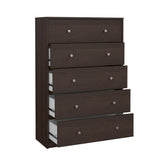 May Chest w. 5 drawers, Coffee