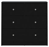 May Chest - Black w/3 drawers