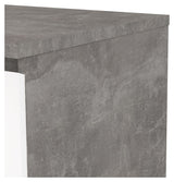 Naia Chest 3 drawers, Concrete look/White, 70x77