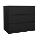 Naia Chest w. 3 drawers - Black