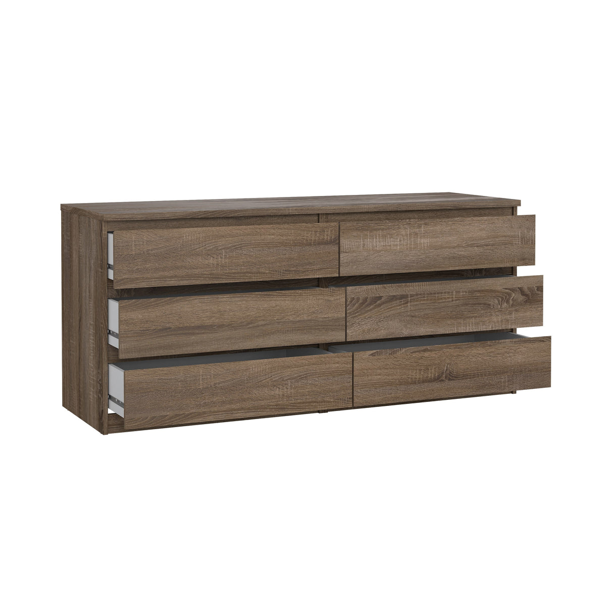 Naia Chest w. 6 drawers, Truffle