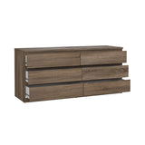 Naia Chest w. 6 drawers, Truffle