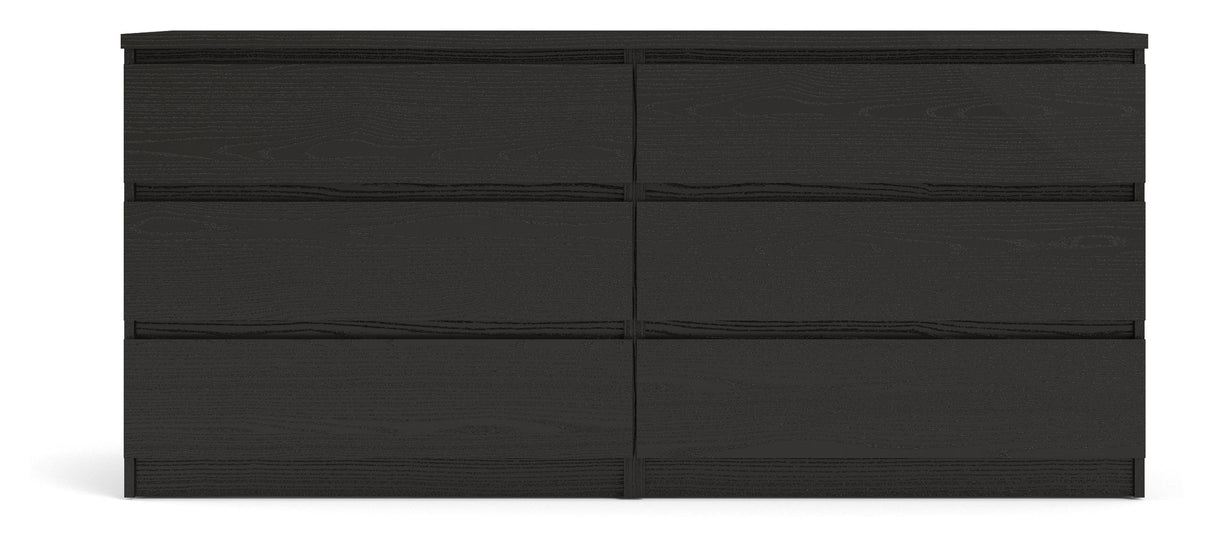 Naia Chest - Black w/6 drawers