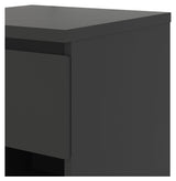 Naia Nightstand w. 1 drawer, Black