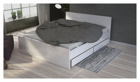 Naia Bed drawer - White high gloss B:94