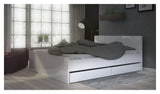 Naia Bed drawer - White high gloss B:99