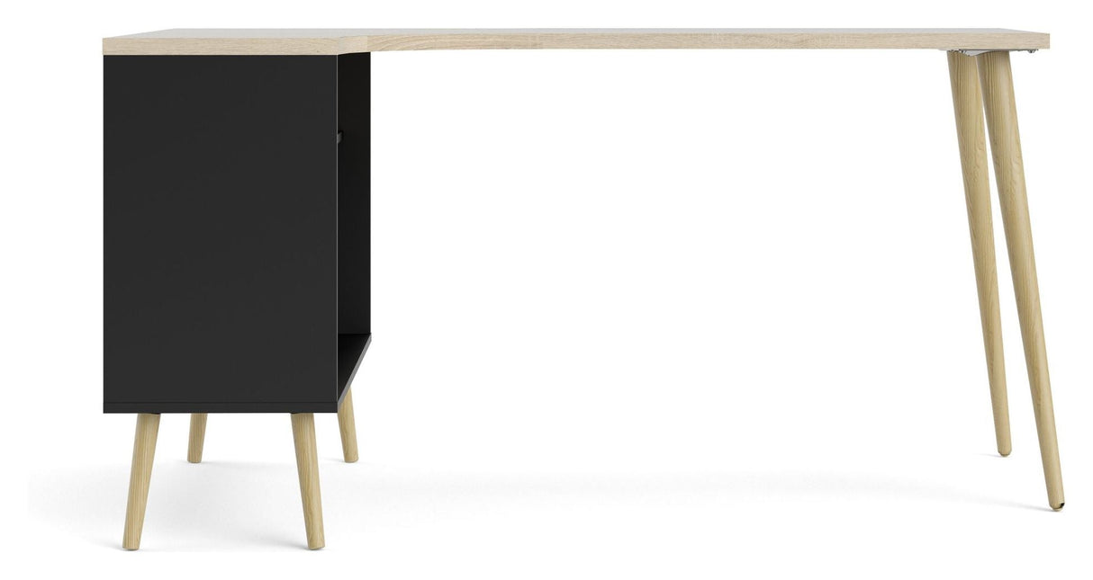 Oslo Desk, Black oak