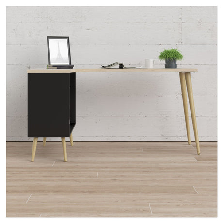 Oslo Desk, Black oak