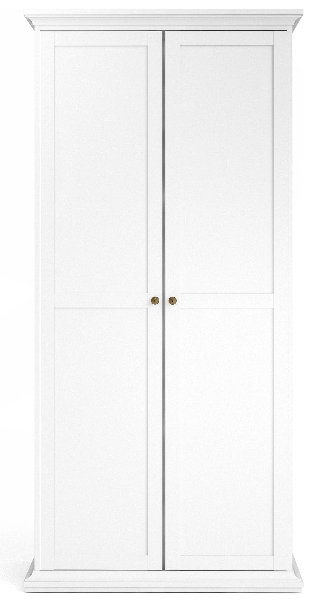 Paris Wardrobe 200x96 - White