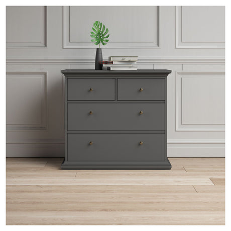 Paris Chest of drawers 48x96 - Matte gray