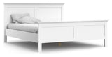 Paris Bed Frame - White 180x200