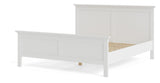 Paris Bed frame incl. slatted base - White