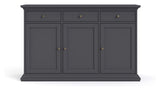 Paris Sideboard 3 doors + 3 drawers, Gray