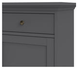 Paris Sideboard 3 doors + 3 drawers, Gray