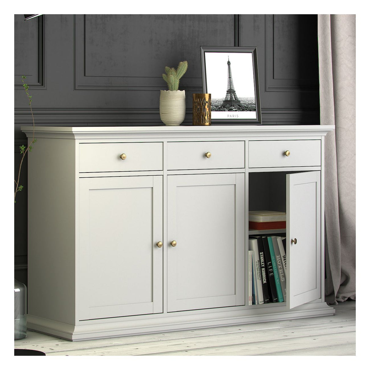 Paris Sideboard 144x46 - White