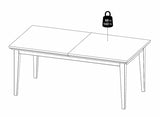 Paris Dining Table - White