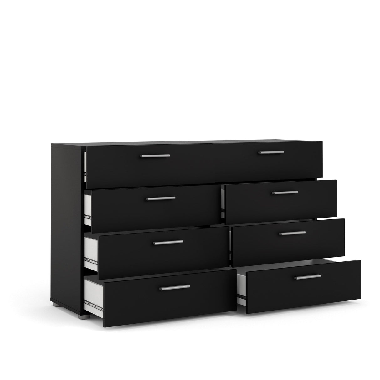 Pepe Double Chest w. 8 drawers, Matte Black