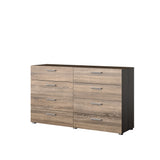 Pepe Double Chest w. 8 drawers, Truffle