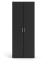 Pepe Wardrobe with 2 doors - Black