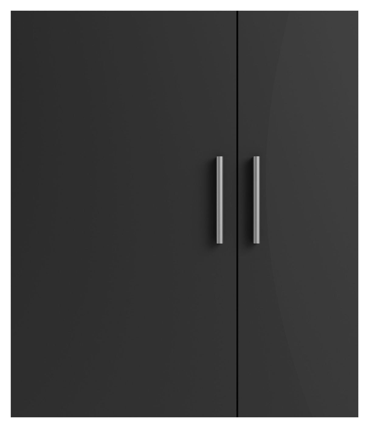 Pepe Wardrobe with 2 doors - Black